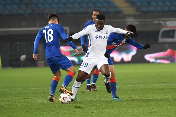 中超，滄州雄獅，上海申花